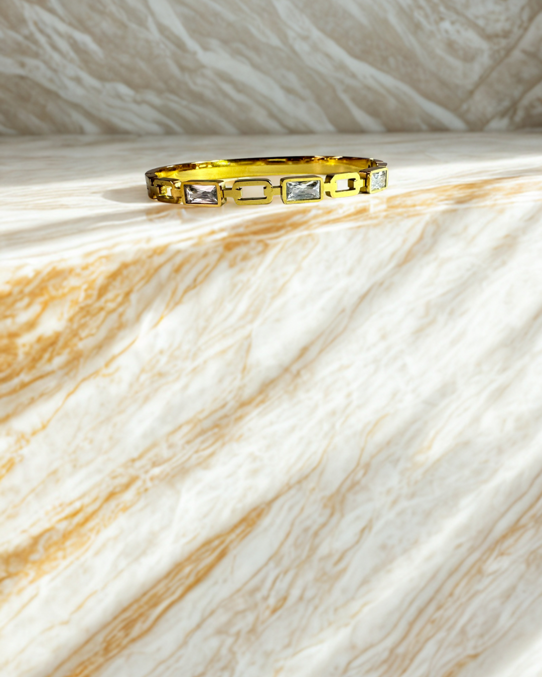 Luxe Chaîne Prisme Bangle