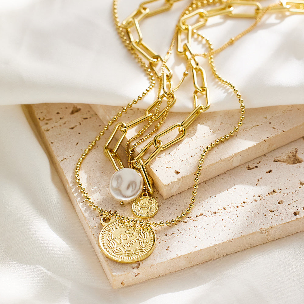 Imperium Necklace – anti-tarnish bold jewelry design 1