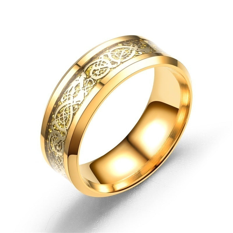 Celeste Band – gold-plated stainless steel minimalist ring