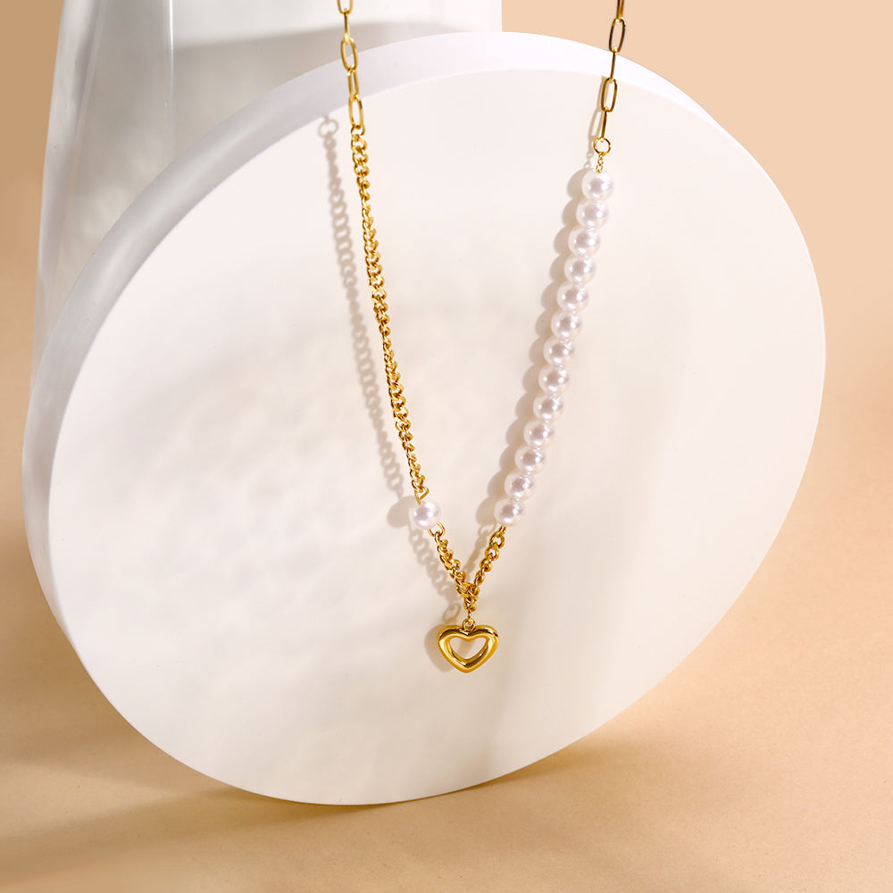 Pearl Affinity Necklace – anti-tarnish elegant pearl jewelry