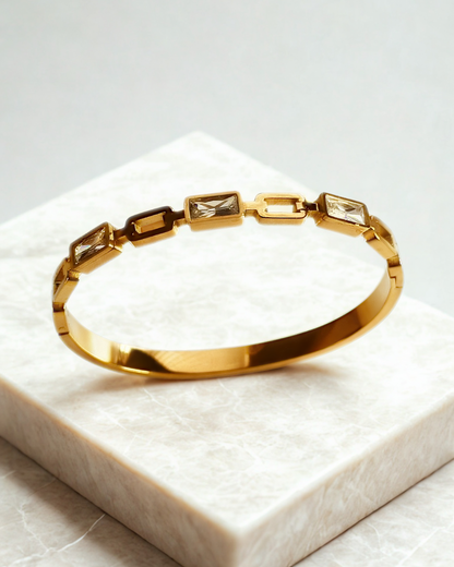 Luxe Chaîne Prisme Bangle
