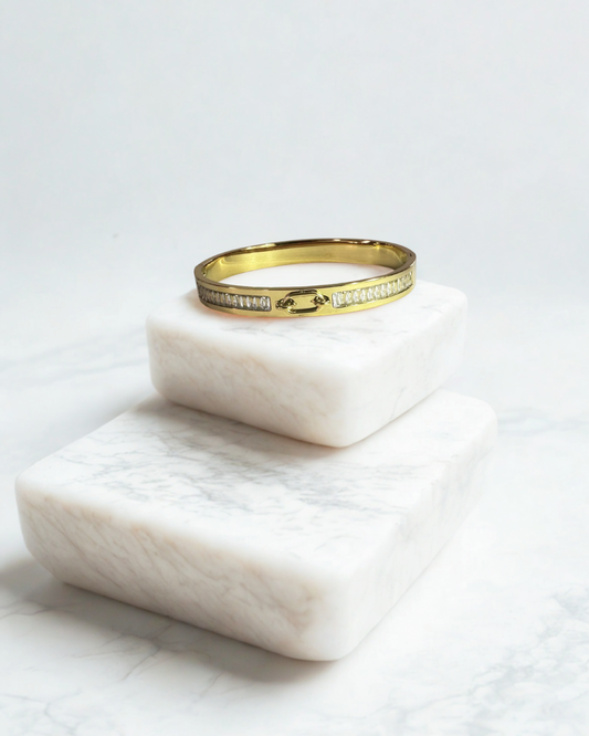 Luxe Chaîne Rayon Bangle