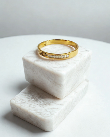 Luxe Chaîne Rayon Bangle