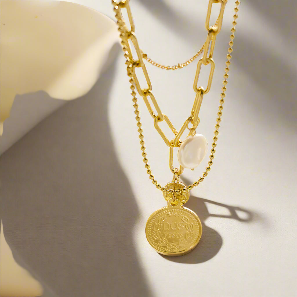 Imperium Necklace – anti-tarnish bold jewelry design 1