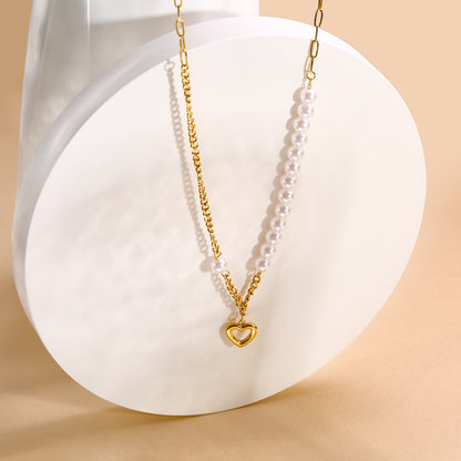 Pearl Affinity Necklace – anti-tarnish elegant pearl jewelry